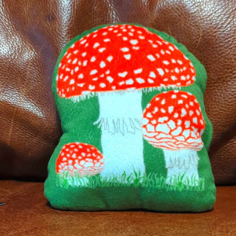 Cute Mushroom Decorative Pillow 🍄